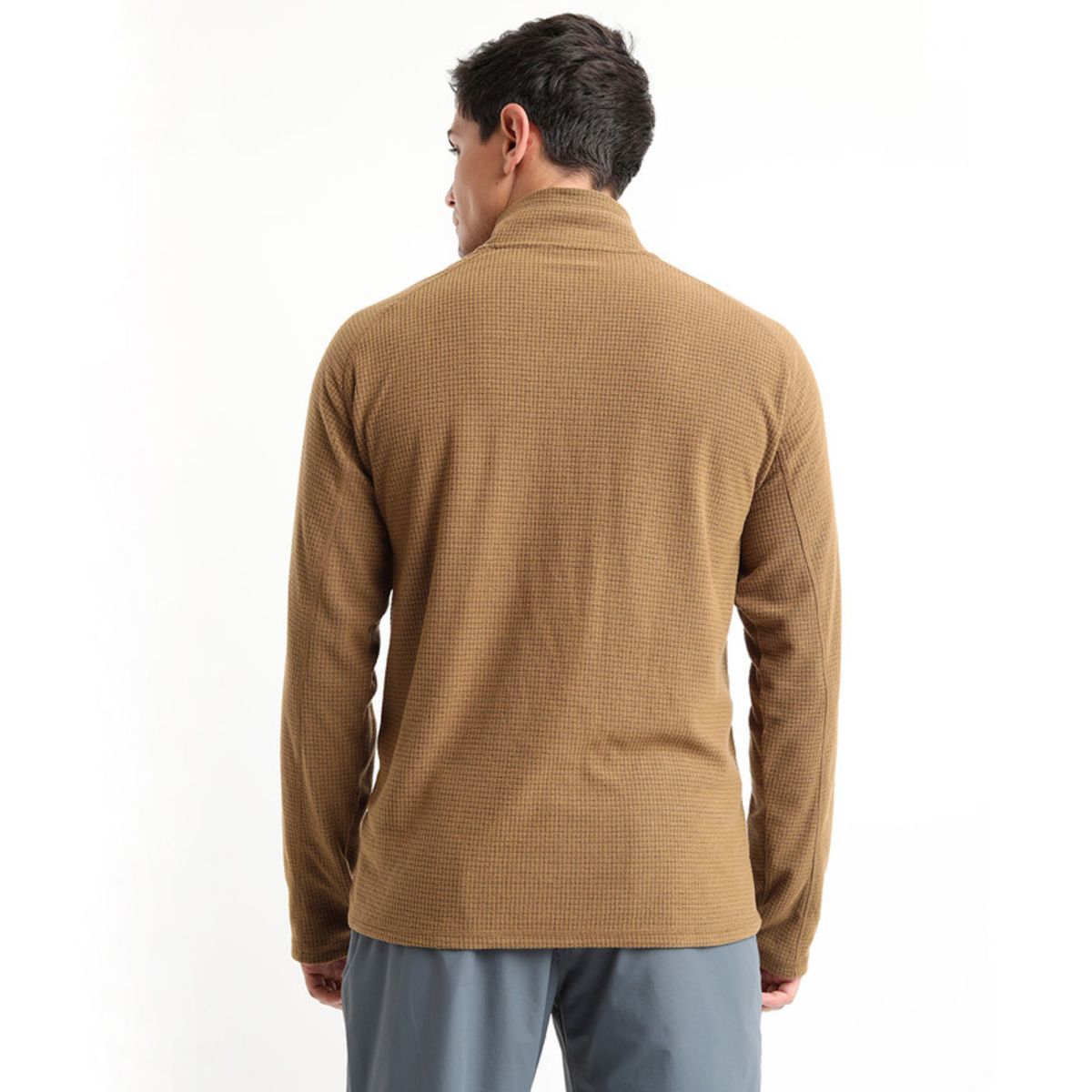 KANNU - Polar Chacabuco 1/4 Cierre Hombre Café KANNU