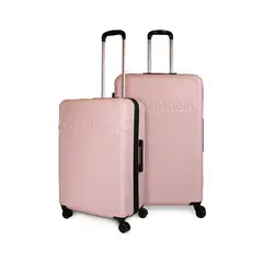 CALVIN KLEIN - Pack 2 maletas Expression mediana 18kg + grande 23kg rosada