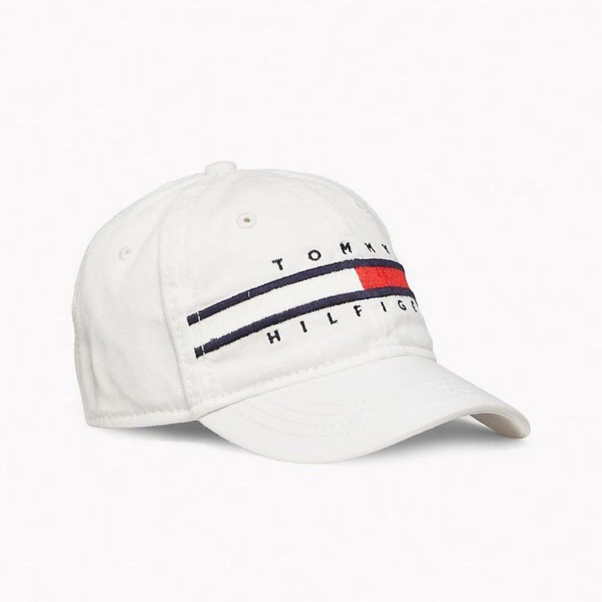 TOMMY HILFIGER - Jockey Algodón Stripe Logo Blanco Tommy Hilfiger