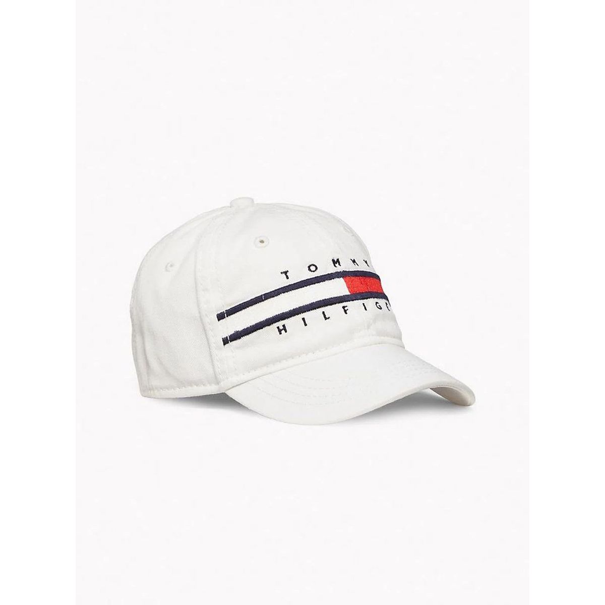TOMMY HILFIGER - Jockey Algodón Stripe Logo Blanco Tommy Hilfiger
