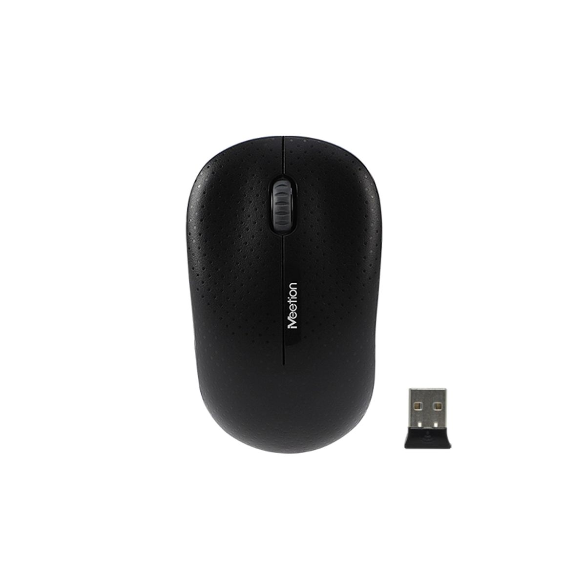 MEETION - Mouse inalámbrico meetion color Negro R545 nano usb