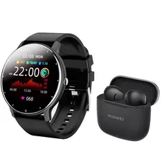 HUAWEI - Freebuds se 3 Audífono-Negro y Toumi Fit 2-B Reloj inteligente