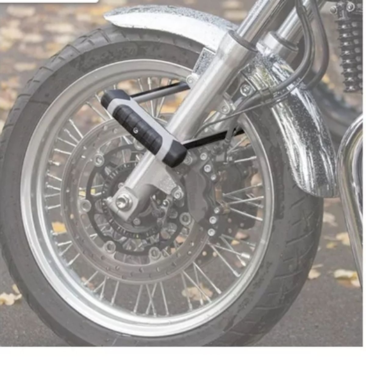 GENERICO - Candado U-lock Con Alarma Para Moto Anti-forzamiento