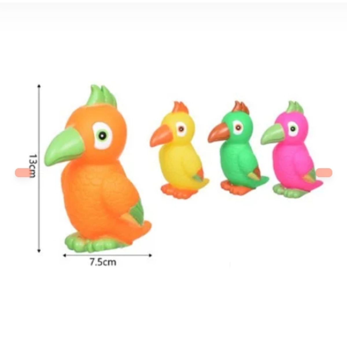 GENERICO - Pajaro Carpintero Juguete Para Mascotas Perros