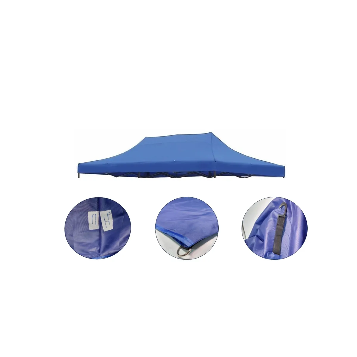 GENERICO - Carpa para Techo De Toldos 3x6 Color Azul