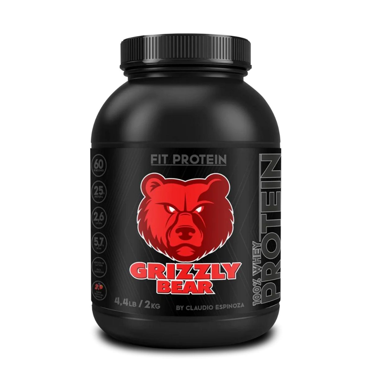 GRIZZLY - Proteína Grizzly Bears 2 kg  - Chirimoya Alegre - 60 serv.