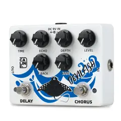 CALINE - PEDAL DE EFECTO DE RETARDO DE CHORUS DCP-03