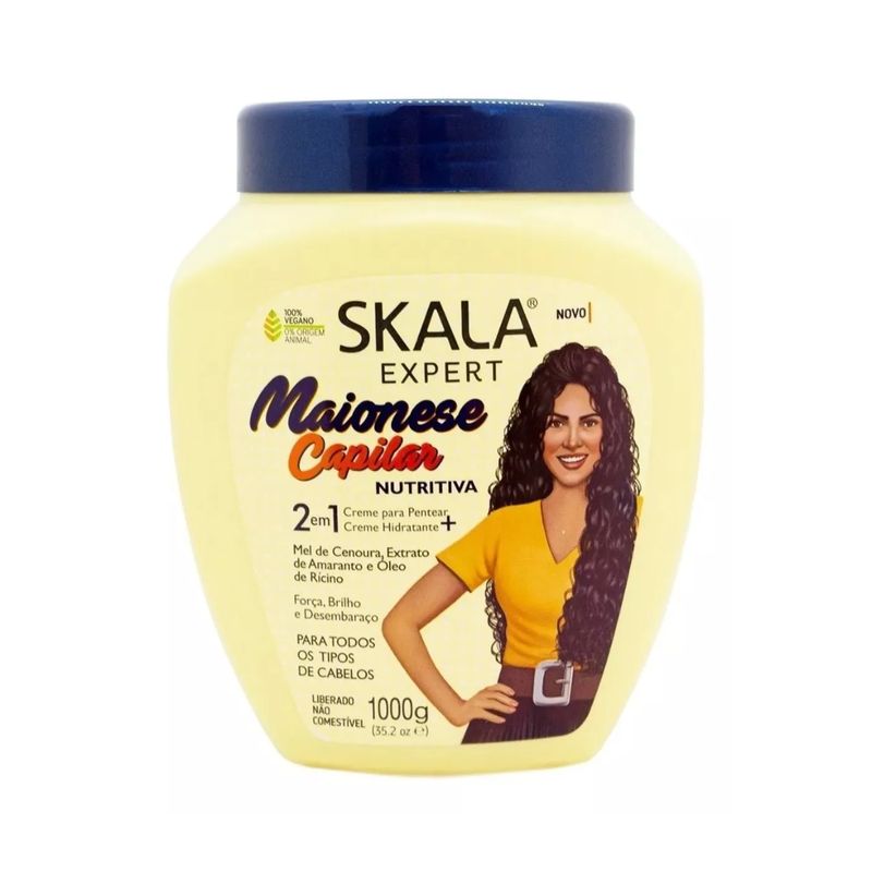 SKALA - Mascara Capilar Hidratante Mayonesa Nutritiva 1Kg Skala SKALA.-