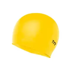 TYR - Gorra de natacion latex Amarillo