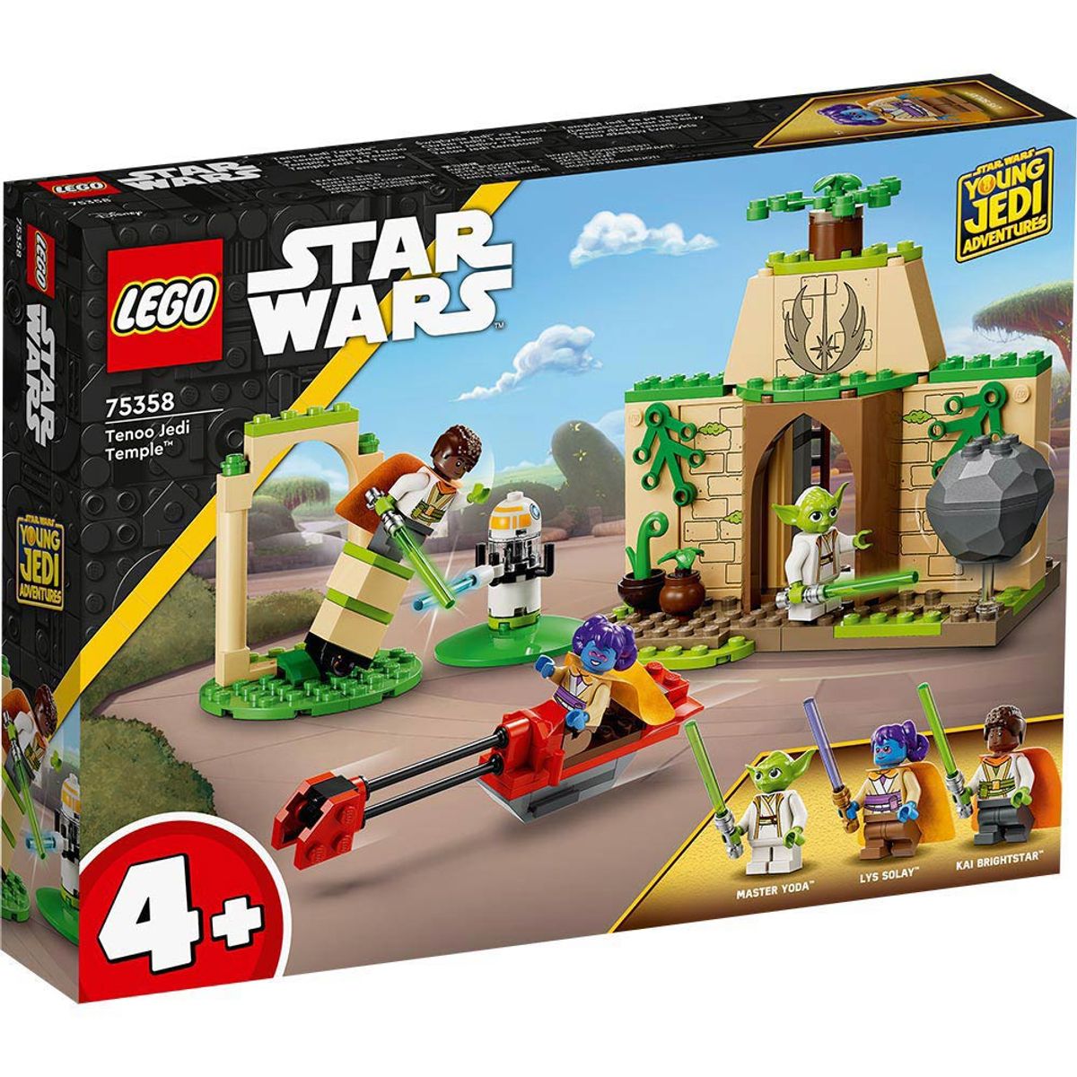 LEGO - Lego Star Wars (75358) Templo Jedi De Tenoo