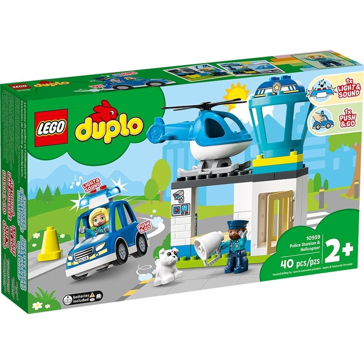 LEGO - Lego  Estación De Policía Y Helicóptero  10959