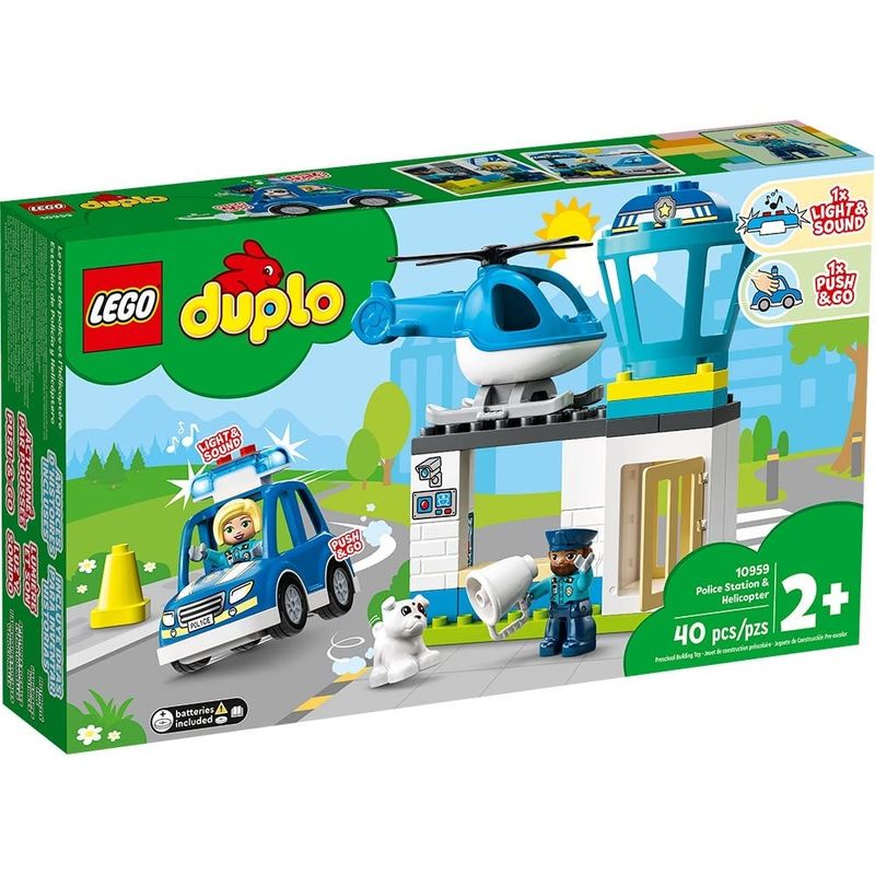 LEGO - Lego  Estación De Policía Y Helicóptero  10959