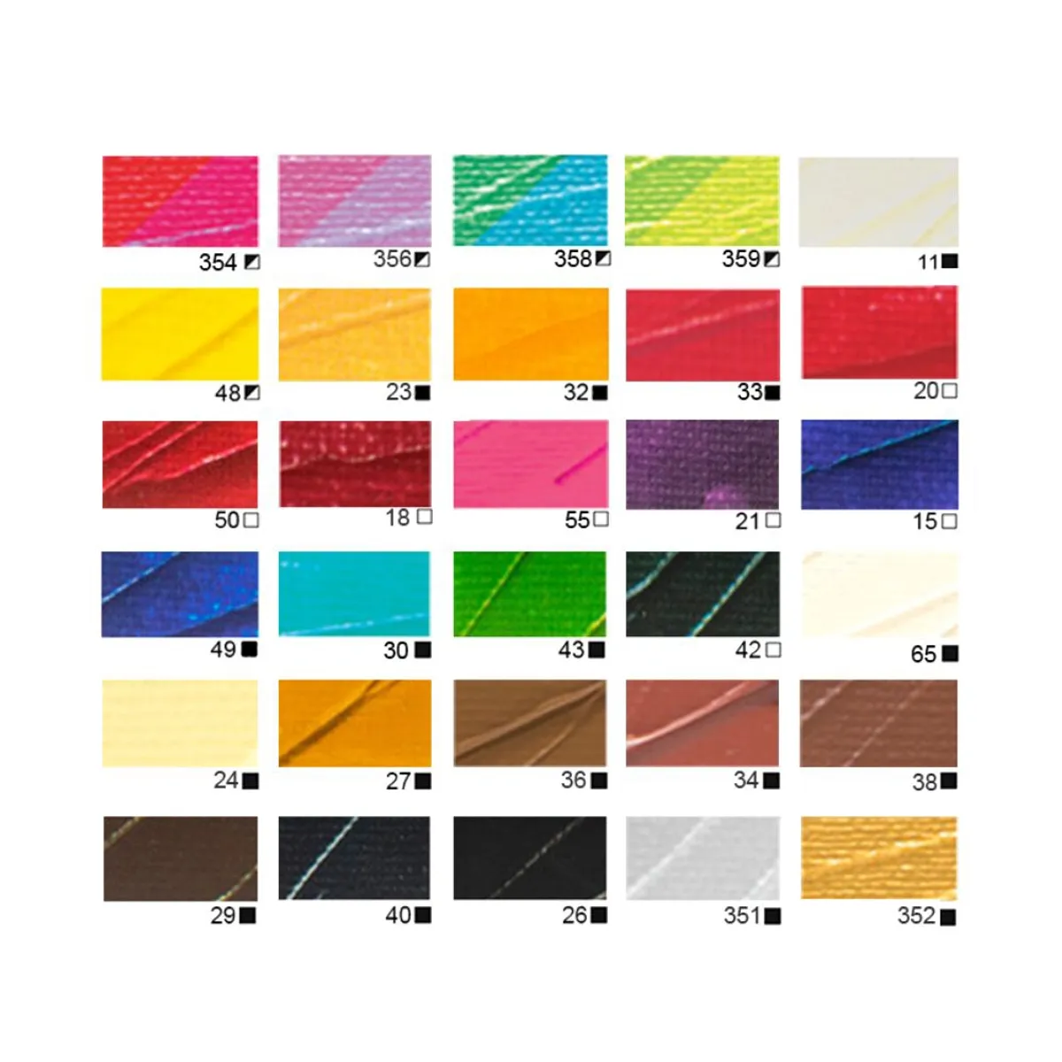 PEBEO - Acrílico Pebeo Studio Pack 30 Colores 20ml + Pincel