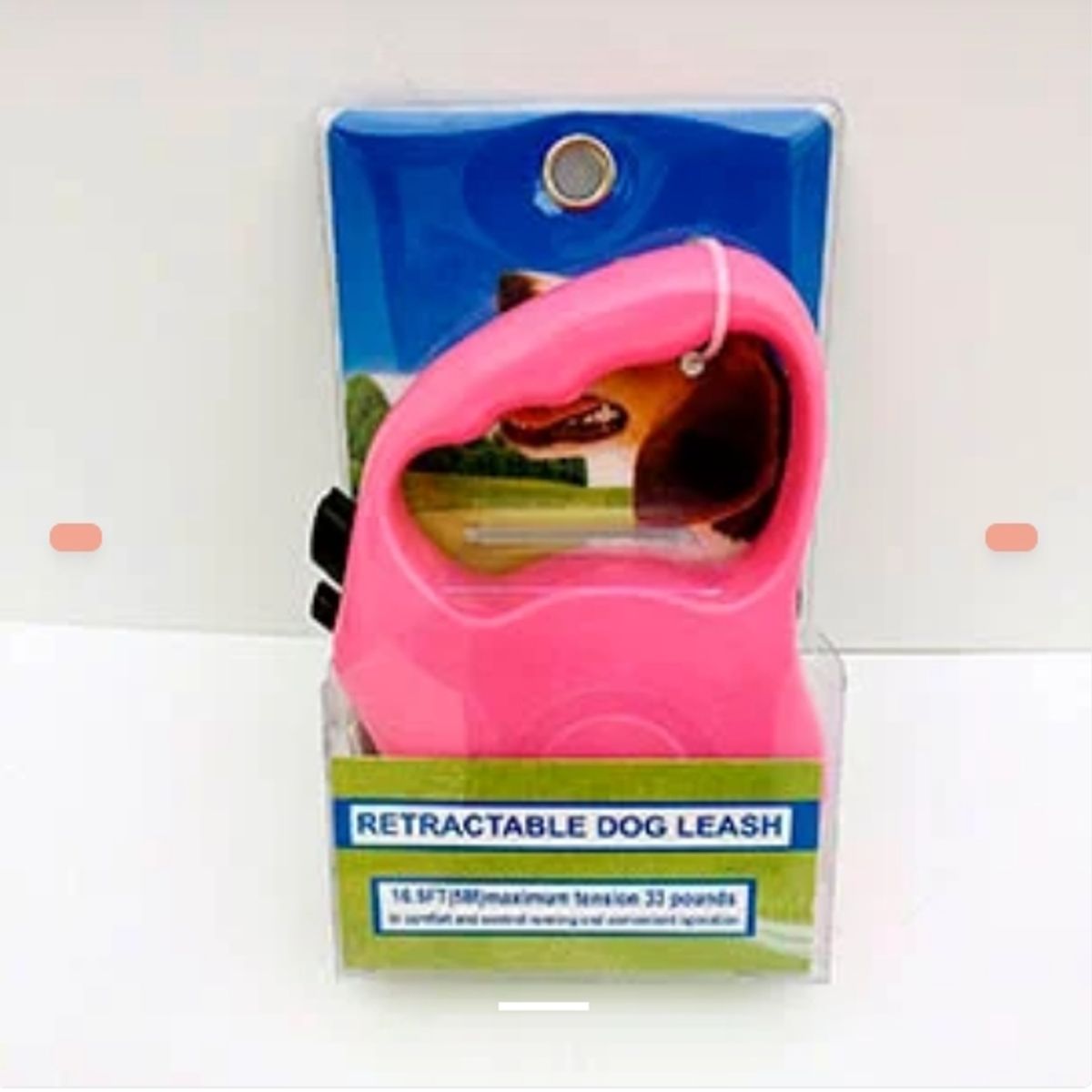 GENERICO - Correa De Mascota Retractil 3Mts Rosa