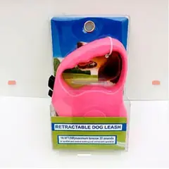 GENERICO - Correa De Mascota Retractil 3Mts Rosa