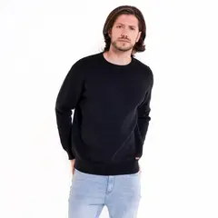 POTROS - Sweater Jaqcuard Negro
