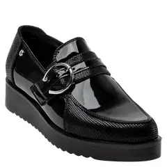 POLLINI - Zapato Casual Mujer Negro