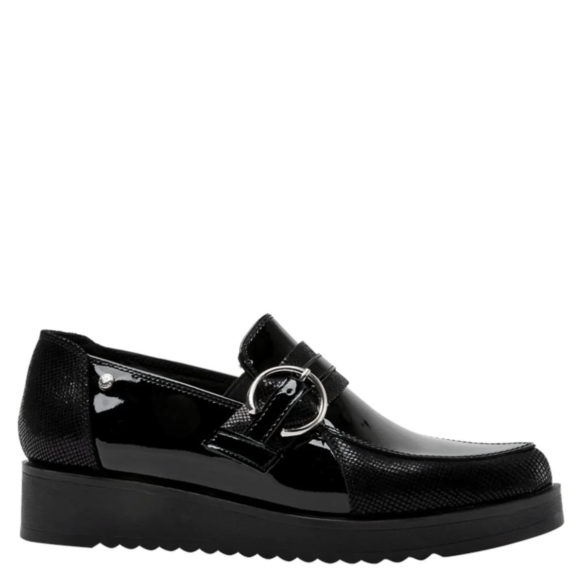 POLLINI - Zapato Casual Mujer Negro Pollini