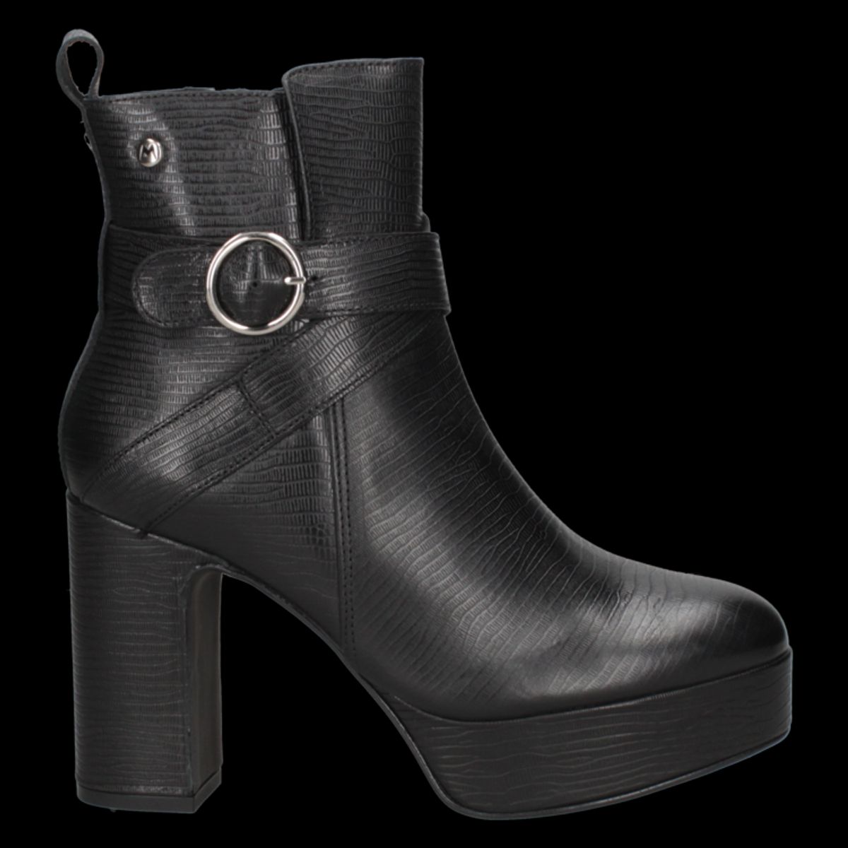 MINGO - Botín Casual Mujer Negro Mingo