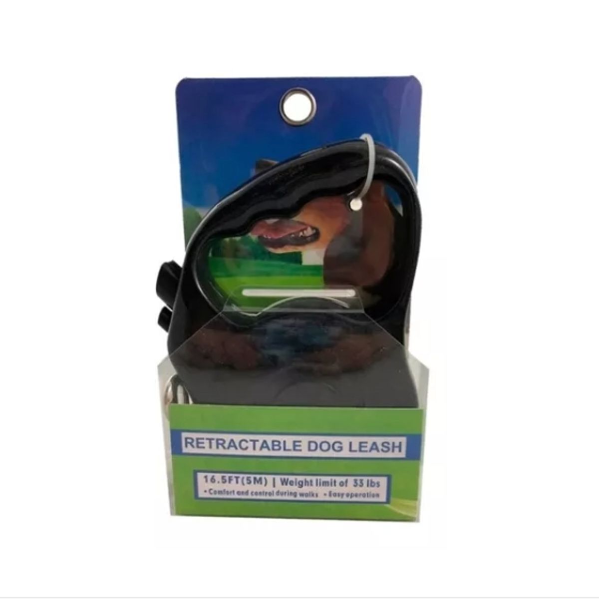 GENERICO - Correa De Mascota Retractil 3Mts Negro