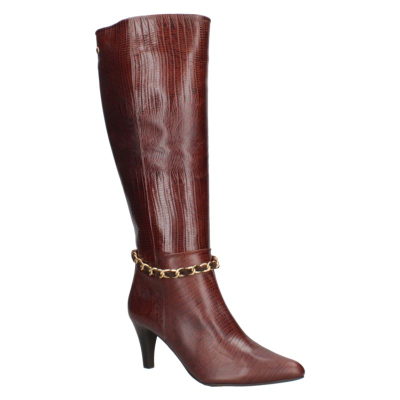 MINGO - Bota Casual Mujer Marrón Mingo