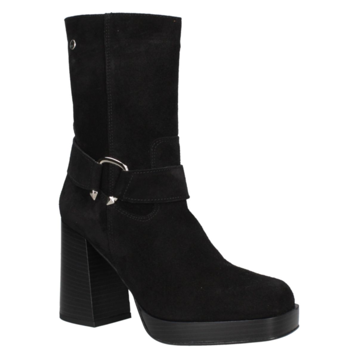 MINGO - Bota Casual Mujer Negro Mingo
