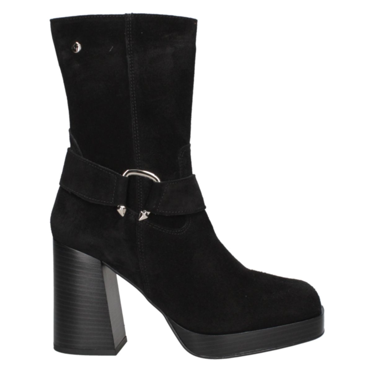 MINGO - Bota Casual Mujer Negro Mingo