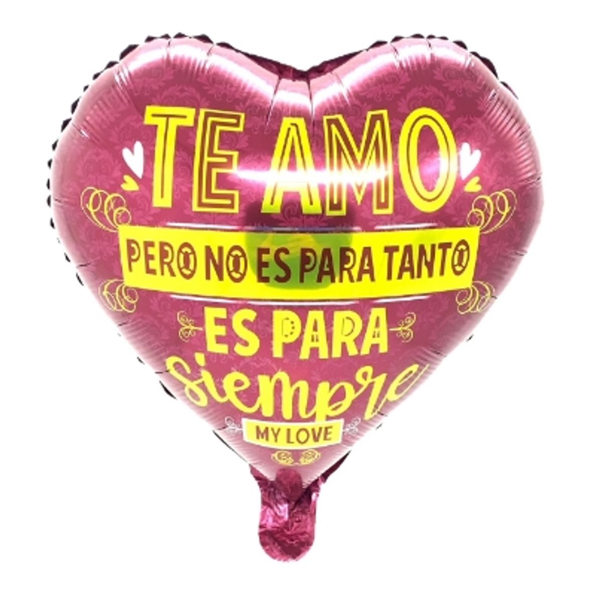 GENERICO - Globos Metalicos  San Valentin Te Amo X1