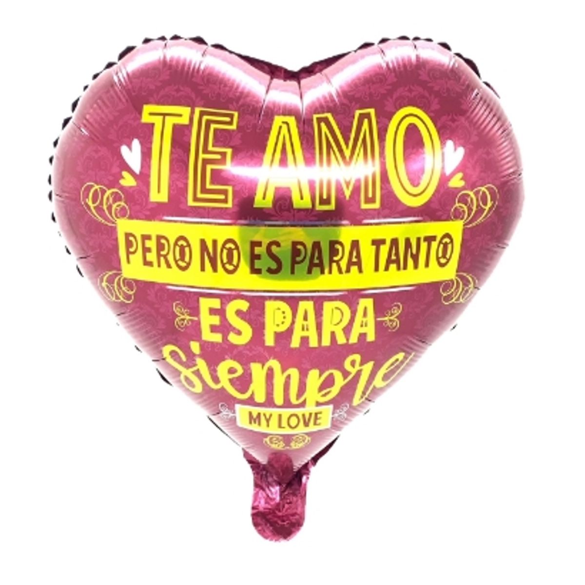 GENERICO - Globos Metalicos  San Valentin Te Amo X1