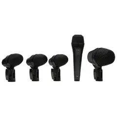 SHURE - Set 5 Microfonos para Percusion PGA Drumkit 5