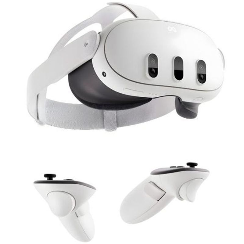 META - Meta Quest 3 Lentes De Realidad Virtual AIO 128GB AR Sonido 3D