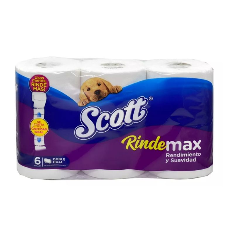 SCOTT - Papel Higiénico Scott Rindemax 1 Paq 21 M