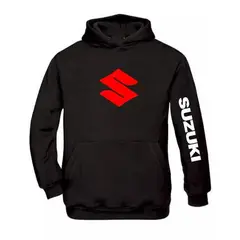 ROLY - Poleron Sudadera Suzuki Racing Con Capucha
