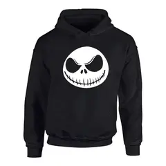 ROLY - Poleron Sudadera Jack Skellington Halloween Mujer Hombre