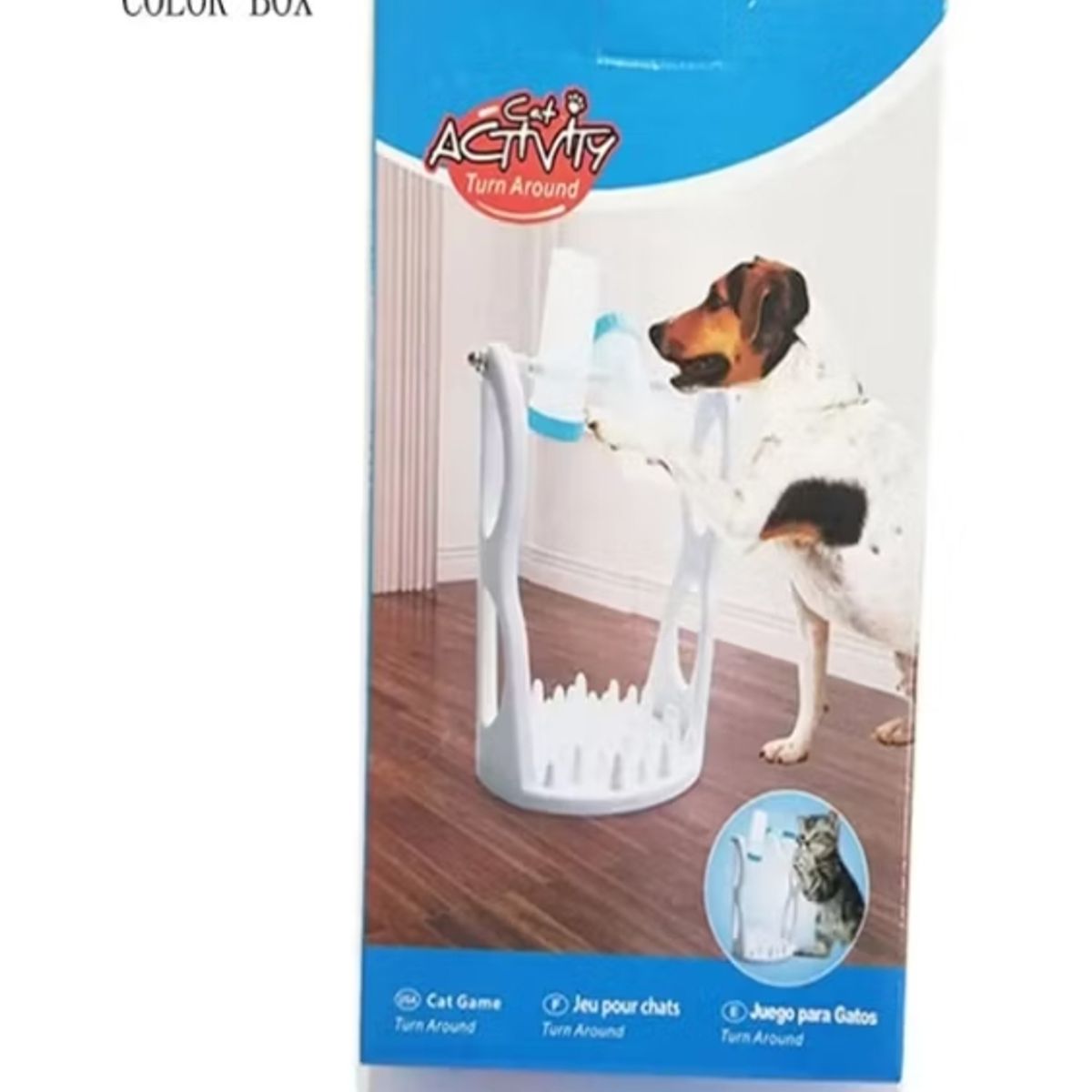 GENERICO - Juguetes Mascotas Plato Giratorio Vaso Alimentación Lenta