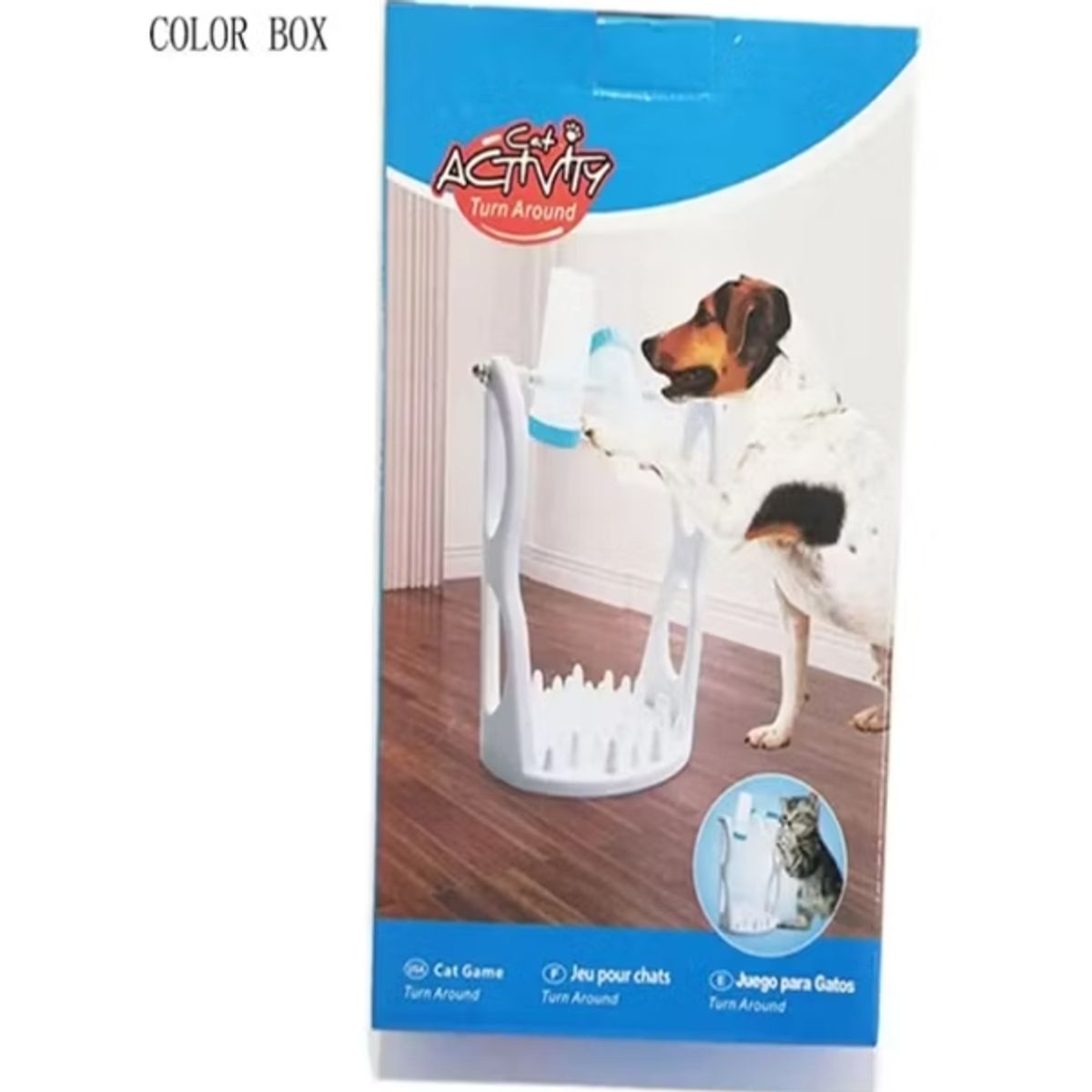 GENERICO - Juguetes Mascotas Plato Giratorio Vaso Alimentación Lenta