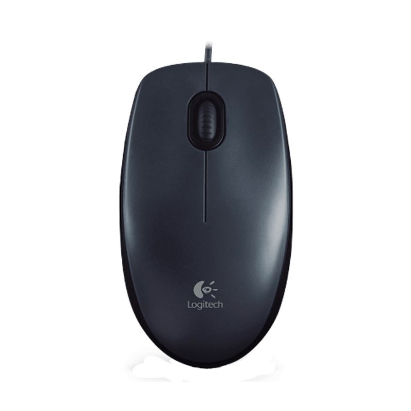 LOGITECH - Logitech M90 Mouse Alambrico Color Negro