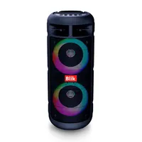 Parlante Bluetooth Karaoke Con Microfono Upsound3 Negro