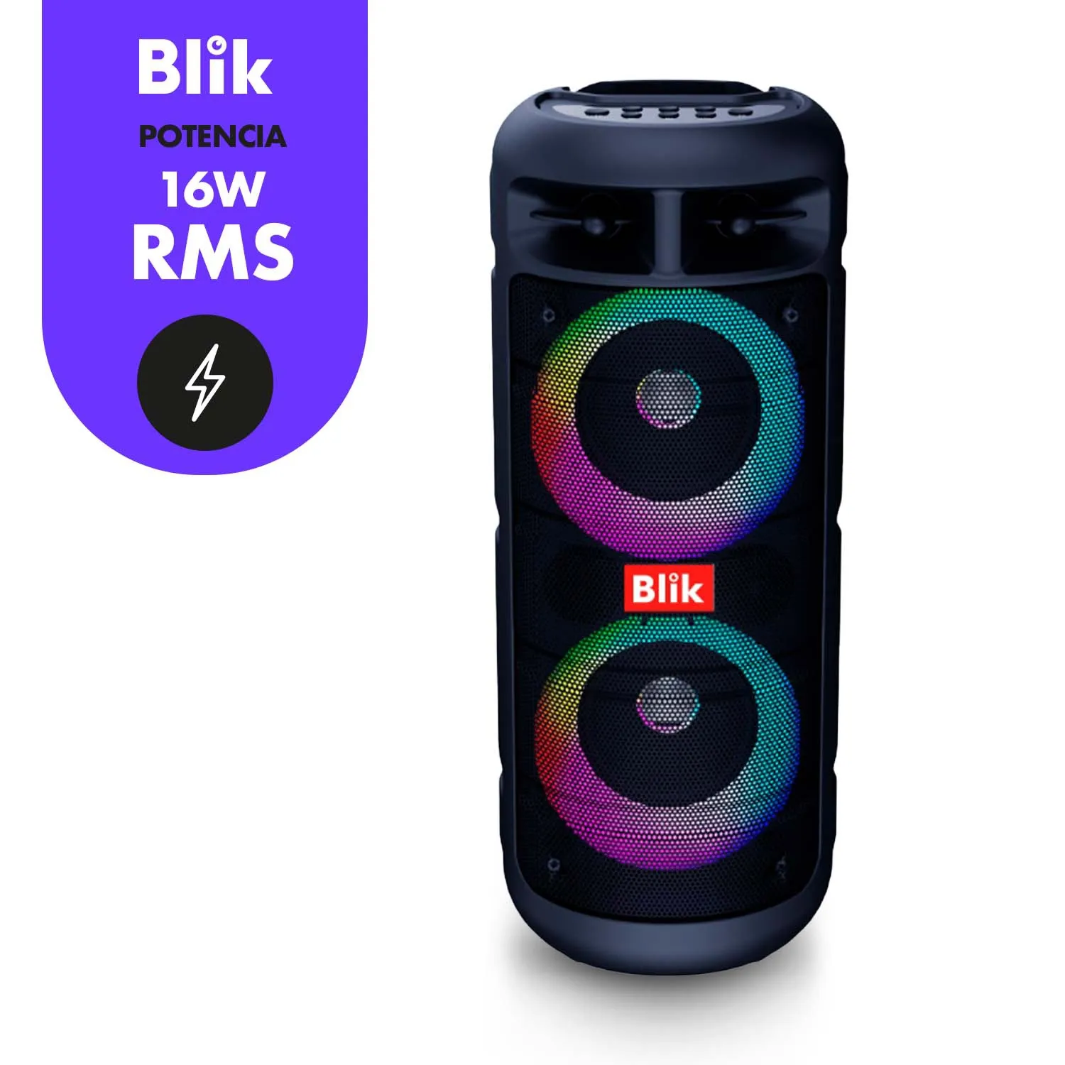 BLIK Parlante Bluetooth Karaoke Con Microfono Blik Upsound3