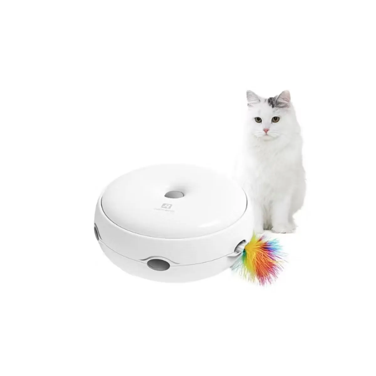 GENERICO - Juguete Interactivo Inteligente Para Gatos Con Plumas