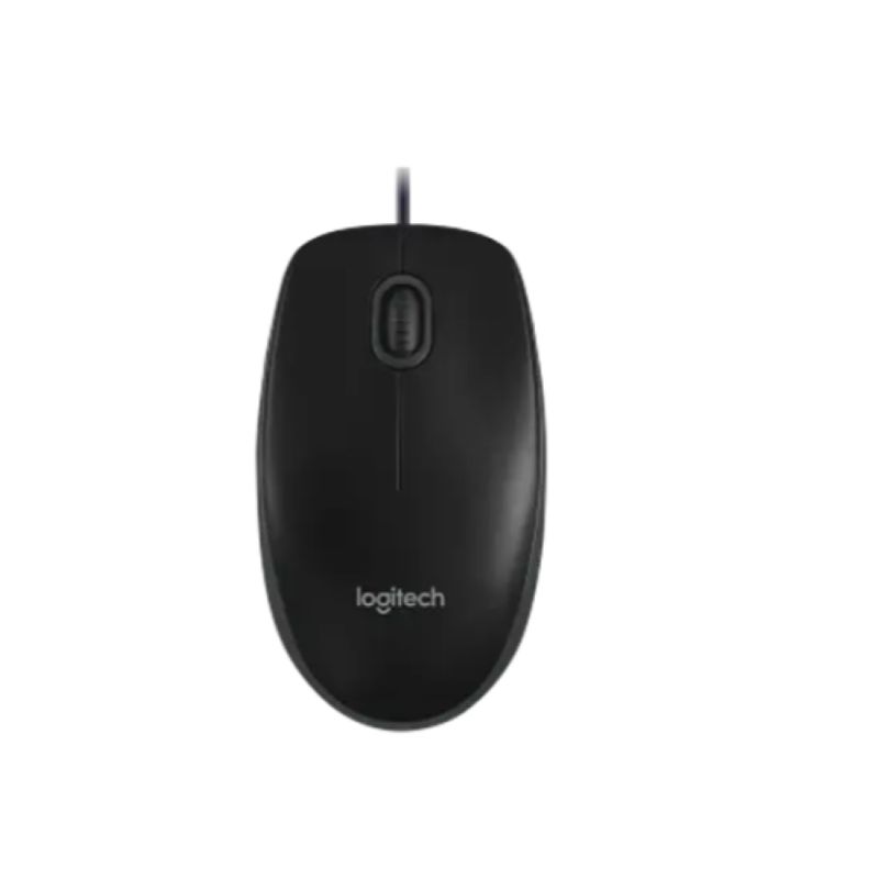 LOGITECH - Logitech MK120 Teclado y Mouse Alámbrico USB Español Negro