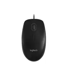 LOGITECH - MK120 Teclado y Mouse Alámbrico USB Español Negro