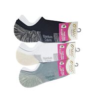 6 Pares De Calcetas Tobilleras Cortas Con Bambu y Cobre Para Mujer