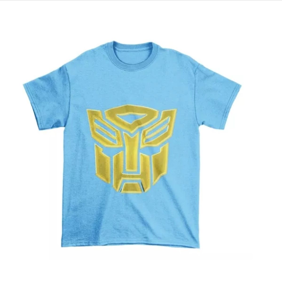 GENERICO - Polera Niño Niña Juvenil Transformers Robot Logo Estampado
