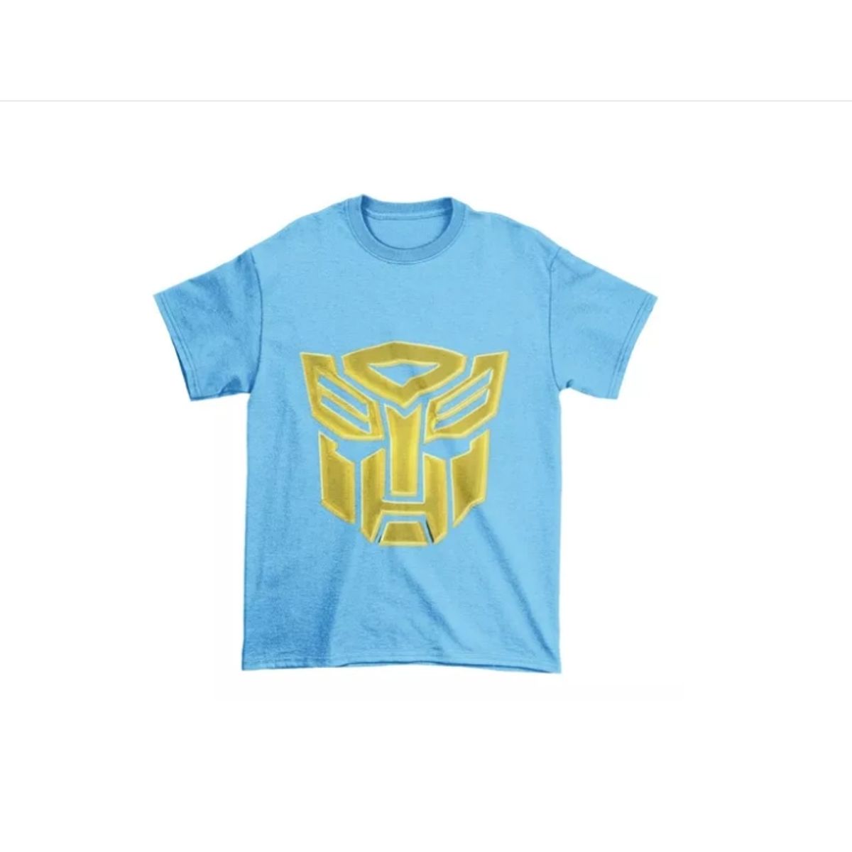 GENERICO - Polera Niño Niña Juvenil Transformers Robot Logo Estampado