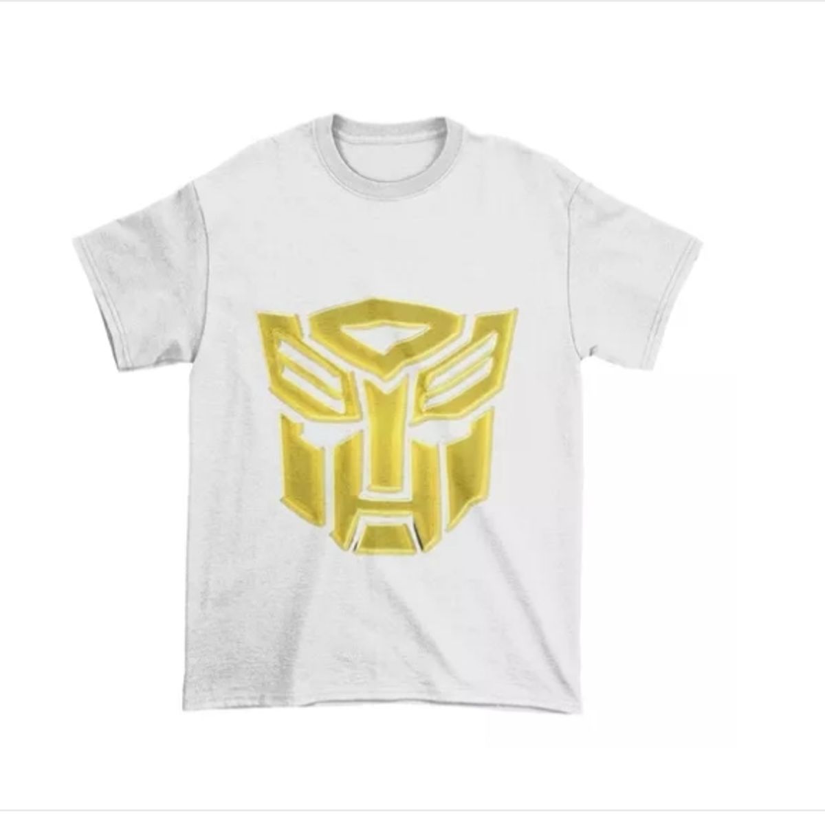 GENERICO - Polera Niño Niña Juvenil Transformers Robot Logo Estampado