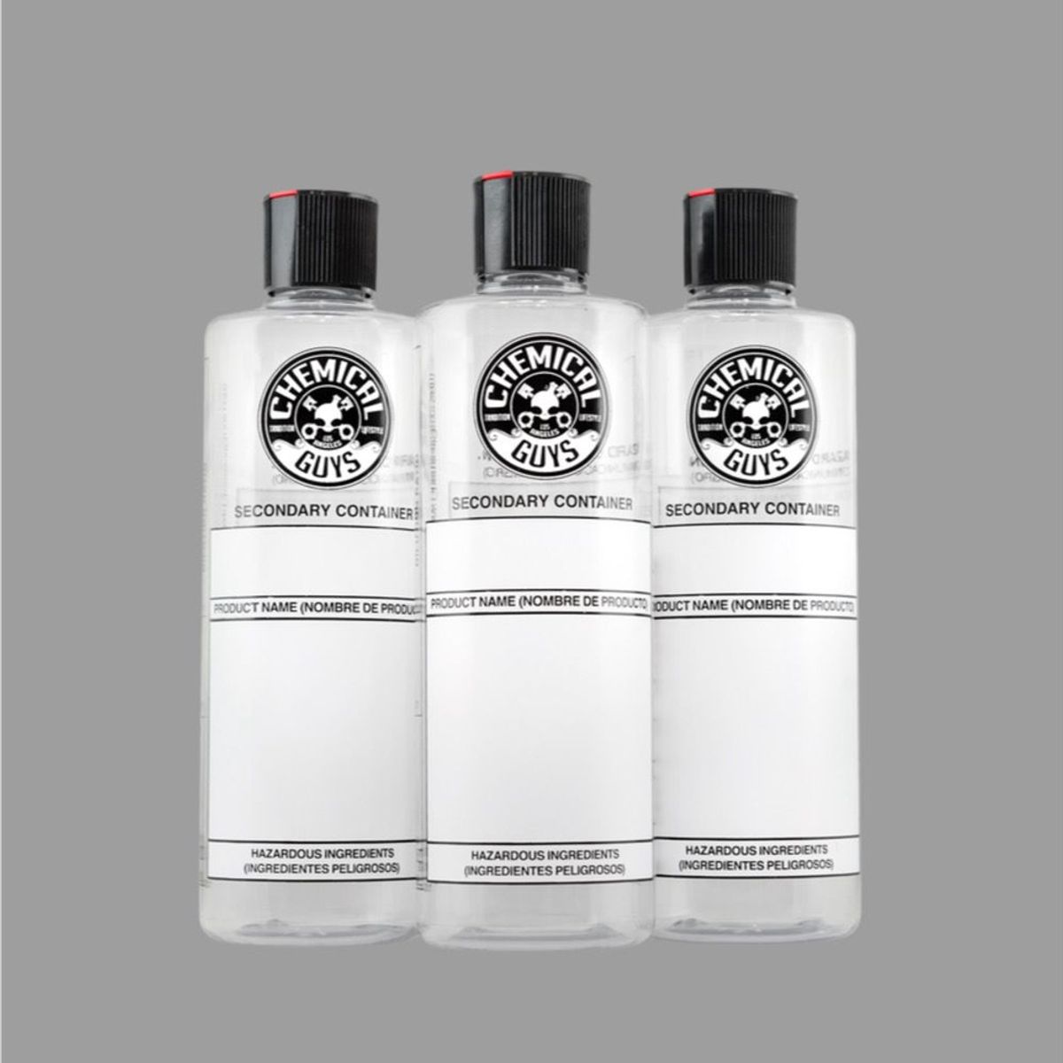 CHEMICAL GUYS - Botella Dilución sin Gatillo Chemical Guys 3 Unidades