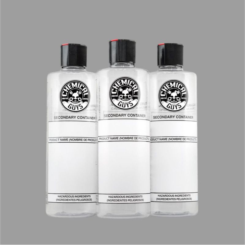CHEMICAL GUYS - Botella Dilución sin Gatillo Chemical Guys 3 Unidades