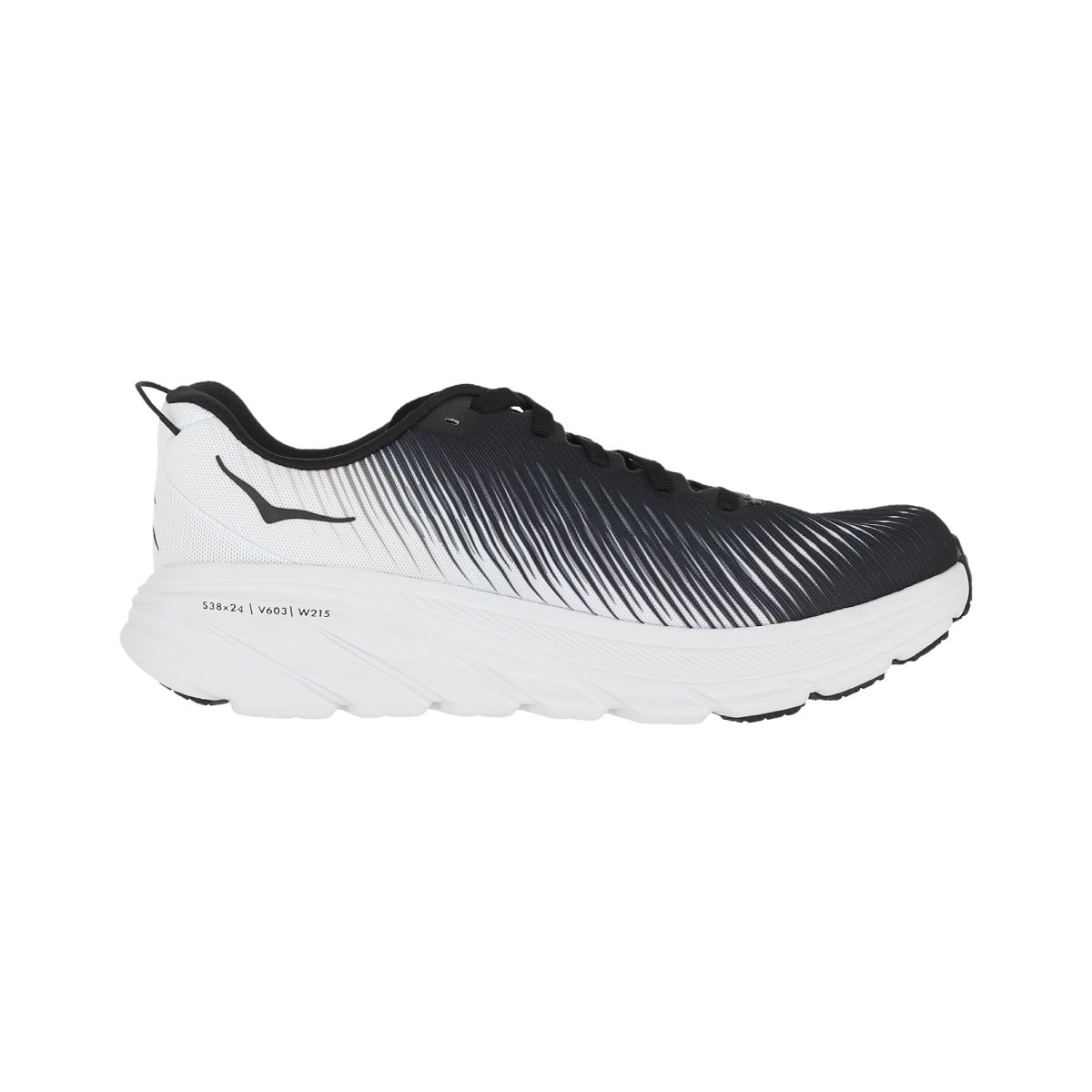 HOKA - Zapatillas Hombre Running Hoka Rincon 3 Black/White