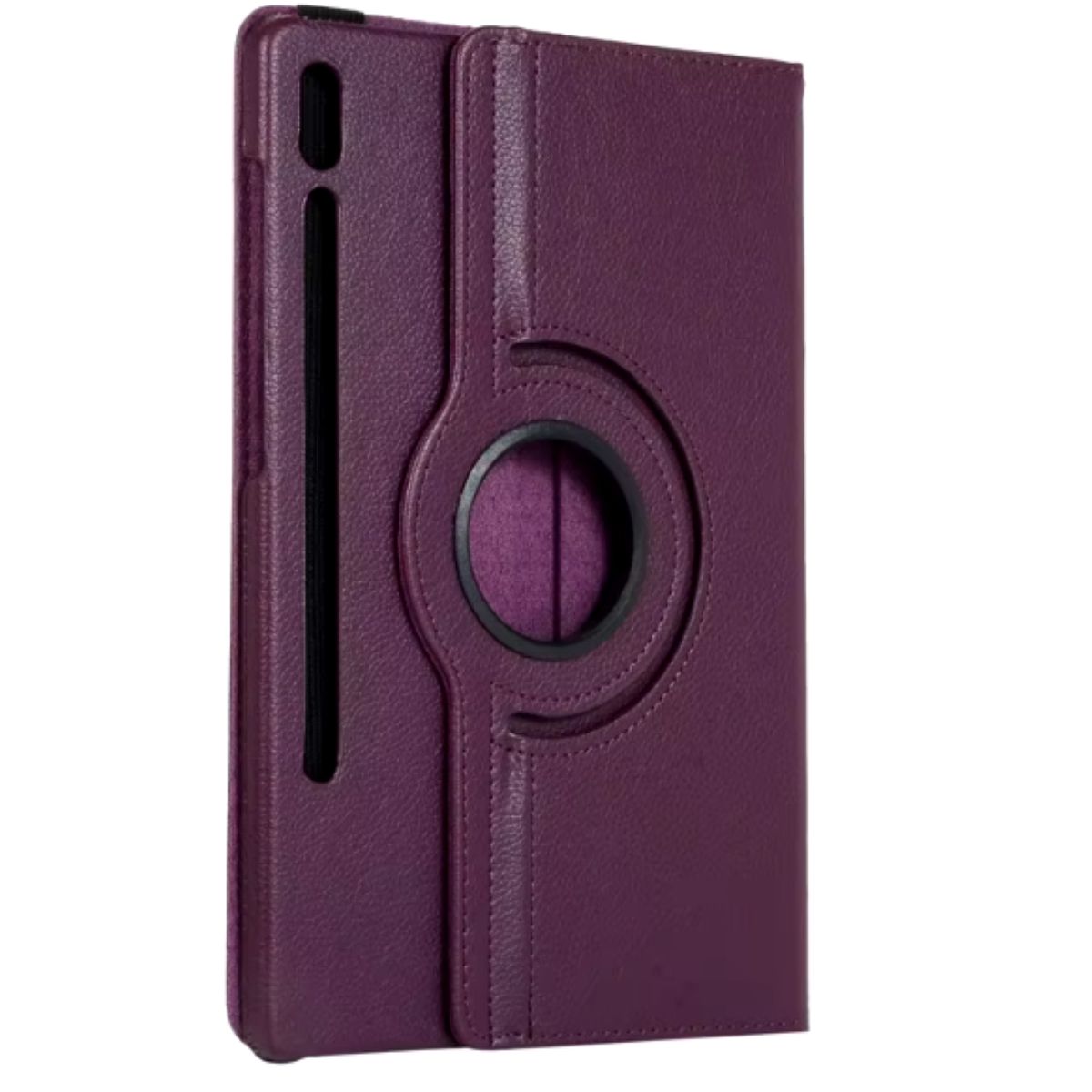 GENERICO - Carcasa Funda Giratoria Para Tablet Samsung S9 Fe 10.9 X510 Morado